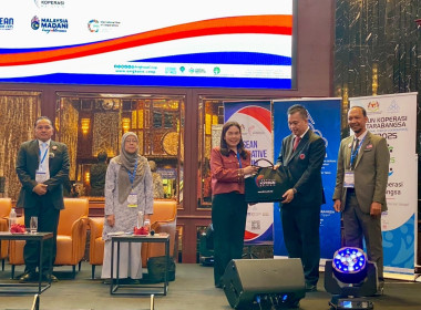เข้าร่วมการเสวนาและบรรยายแลกเปลี่ยนด้านการส่งเสริมและพัฒนาสหกรณ์ ในหัวข้อ stronger together ... พารามิเตอร์รูปภาพ 6