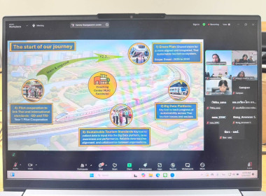 เข้าร่วมสัมภาษณ์เพื่อเป็นข้อมูลสนับสนุนการขับเคลื่อนการท่องเที่ยวอย่างยั่งยืนในไทย Thailand Green Plan ... พารามิเตอร์รูปภาพ 1