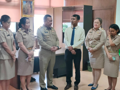 ร่วมแสดงความยินดีกับนายมนัส เทพรักษ์ เนื่องในโอกาสเข้ารับ ... พารามิเตอร์รูปภาพ 1