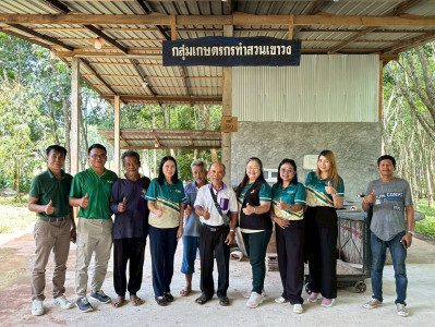 ลงพื้นที่ติดตามผลโครงการส่งเสริมและพัฒนาสถาบันเกษตรกร ณ ... พารามิเตอร์รูปภาพ 1