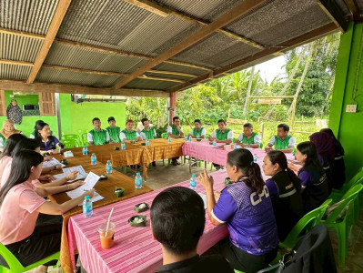 ลงพื้นที่ติดตามผลการดำเนินงานโครงการส่งเสริมและพัฒนาสถาบันเกษตรกร ณ กลุ่มเกษตรกรทำสวนยางพาราบ้านลูโบ๊ะการันยี อ.เมือง จ.สตูล ... พารามิเตอร์รูปภาพ 1