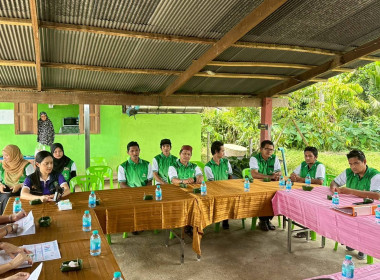 ลงพื้นที่ติดตามผลการดำเนินงานโครงการส่งเสริมและพัฒนาสถาบันเกษตรกร ณ กลุ่มเกษตรกรทำสวนยางพาราบ้านลูโบ๊ะการันยี อ.เมือง จ.สตูล ... พารามิเตอร์รูปภาพ 3