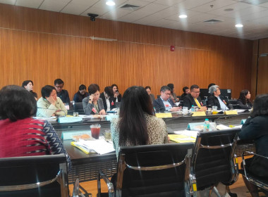 เข้าร่วมประชุมอนุกรรมาธิการพิจารณาศึกษาแนวทางแก้ไขปัญหาโรคใบด่างมันสำปะหลังและการเพิ่มประสิทธิภาพการผลิตมันสำปะหลัง ณ ห้องประชุม 401 ชั้น 4 อาคารรัฐสภาโดยมีนายสัมฤทธิ์ แทนทรัพย์ สมาชิกผู้เเทนราษฎร เป็นประธานการประชุม ... พารามิเตอร์รูปภาพ 3