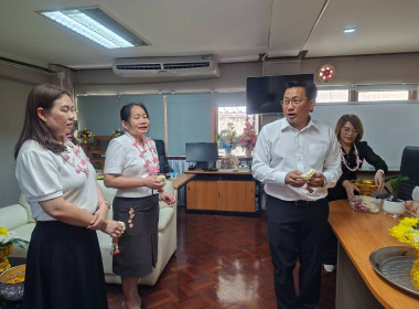 กิจกรรมสรงน้ำพระ-รดน้ำขอพรผู้อำนวยการกองพัฒนาสหกรณ์ภาคการเกษตรและกลุ่มเกษตรกร เพื่อเสริมสร้างพลังความผูกพันในองค์กร ... พารามิเตอร์รูปภาพ 9